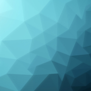 Abstract turquoise low poly background